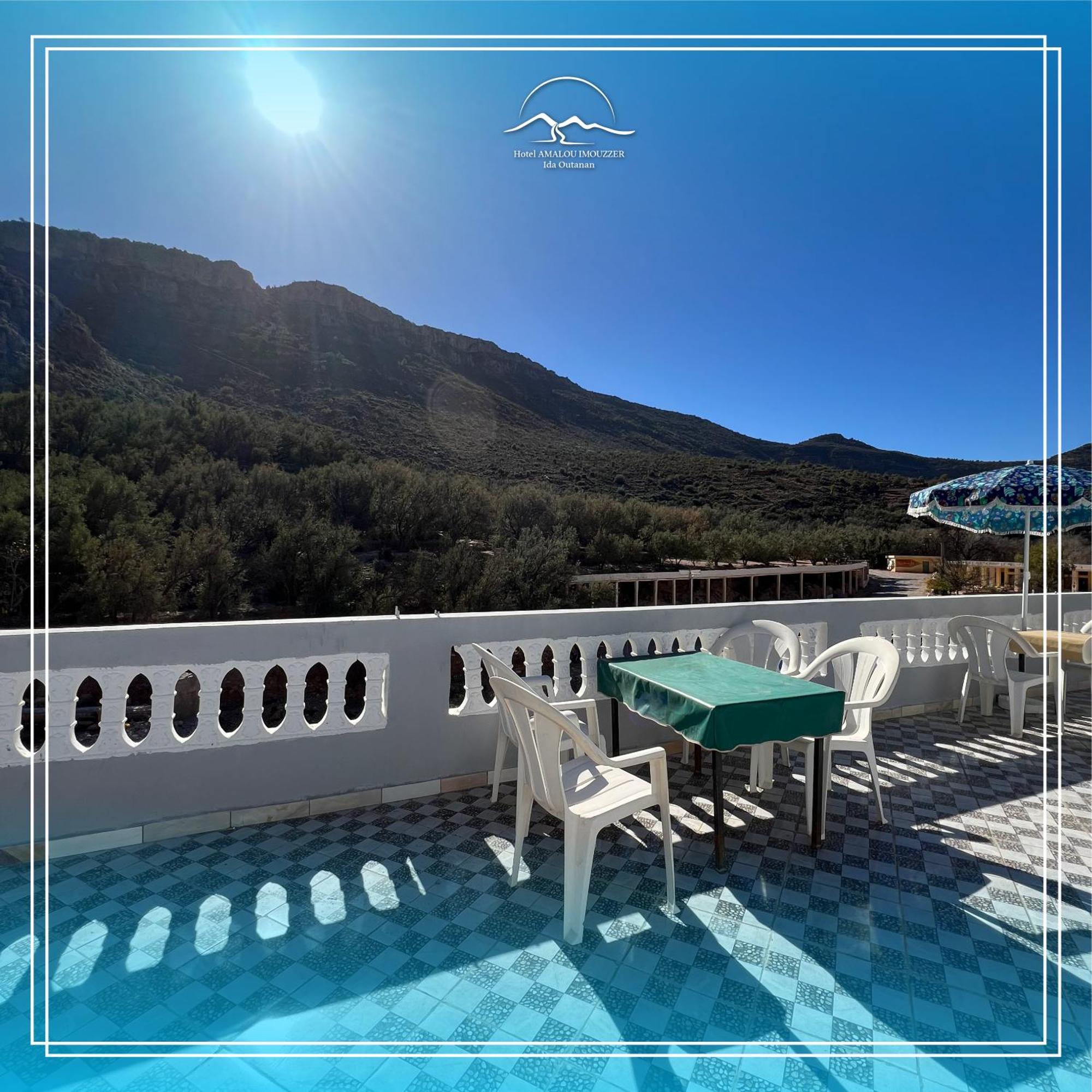 Hotel Amalou Imouzzer Ida Ou Tanane Esterno foto
