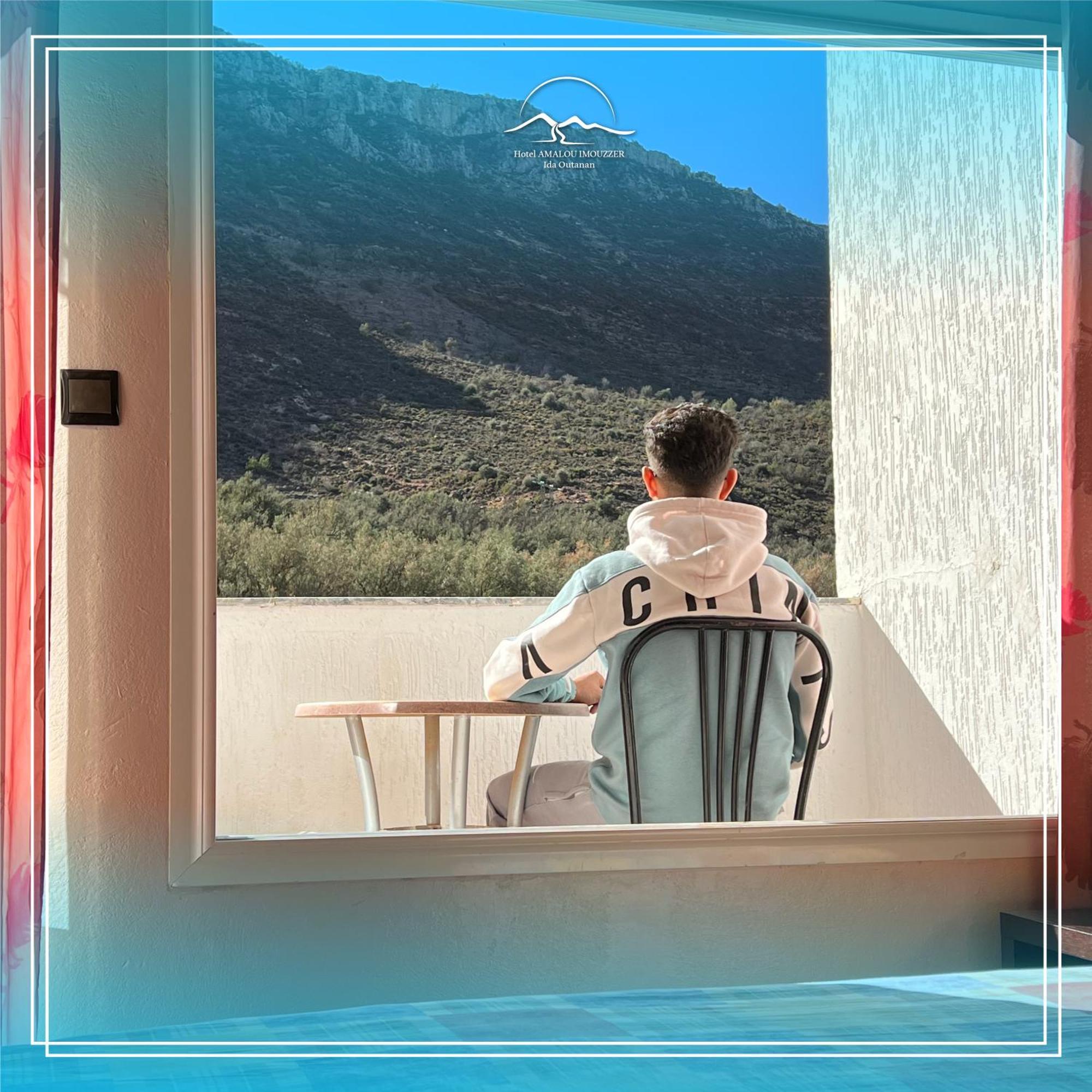 Hotel Amalou Imouzzer Ida Ou Tanane Esterno foto