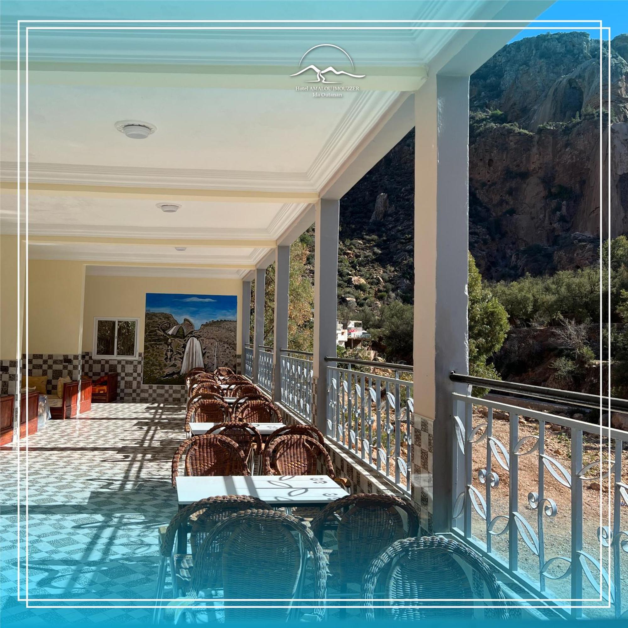 Hotel Amalou Imouzzer Ida Ou Tanane Esterno foto