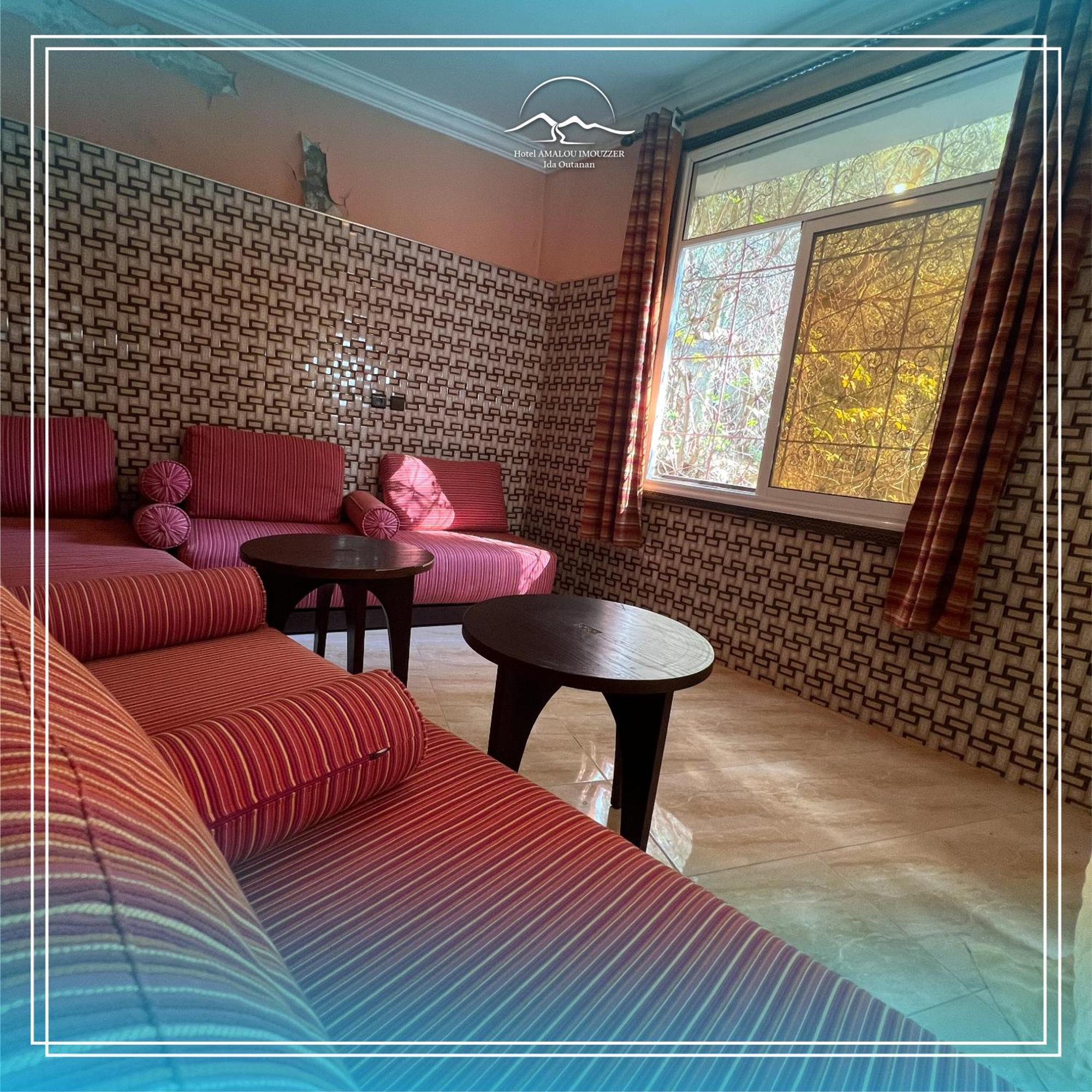 Hotel Amalou Imouzzer Ida Ou Tanane Esterno foto