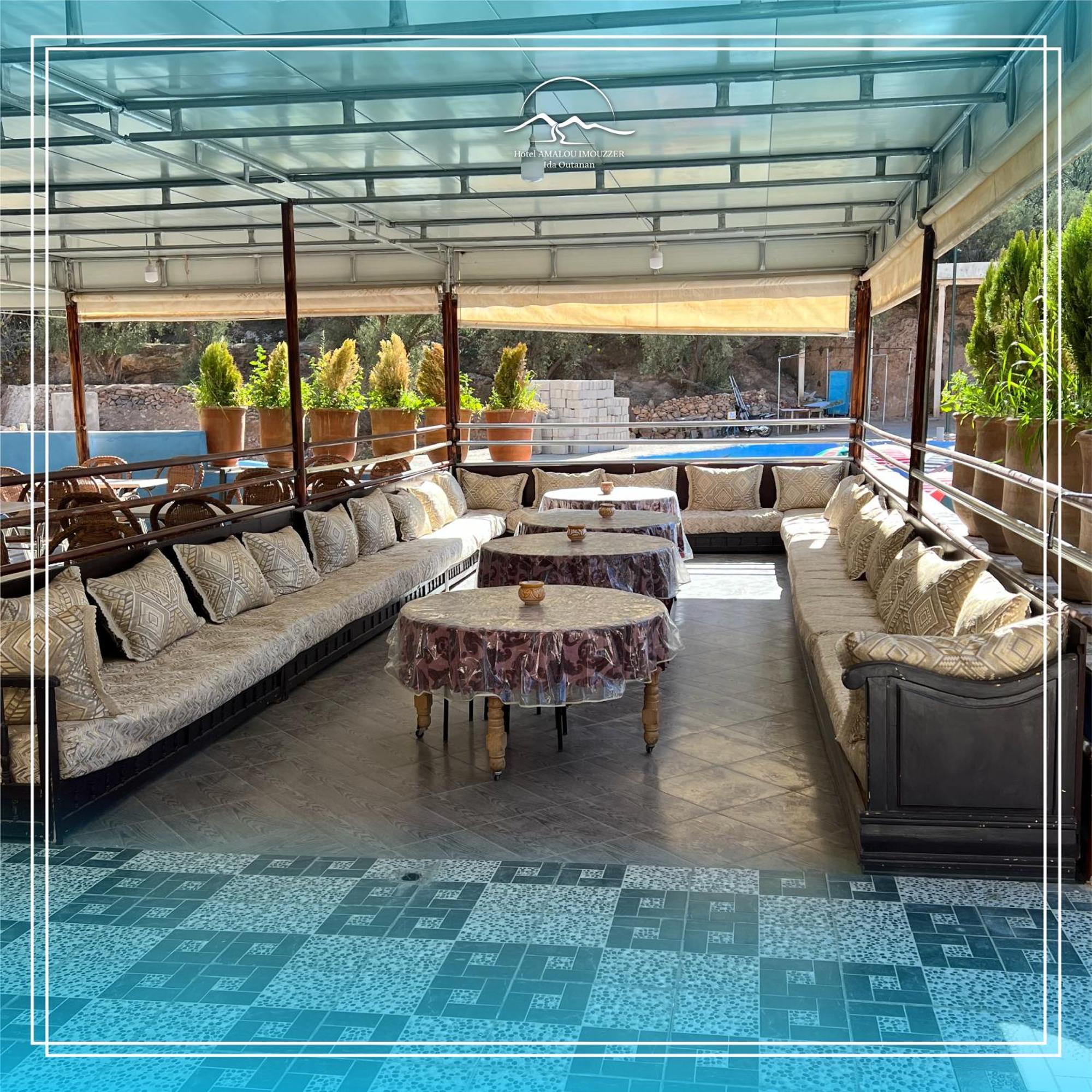 Hotel Amalou Imouzzer Ida Ou Tanane Esterno foto