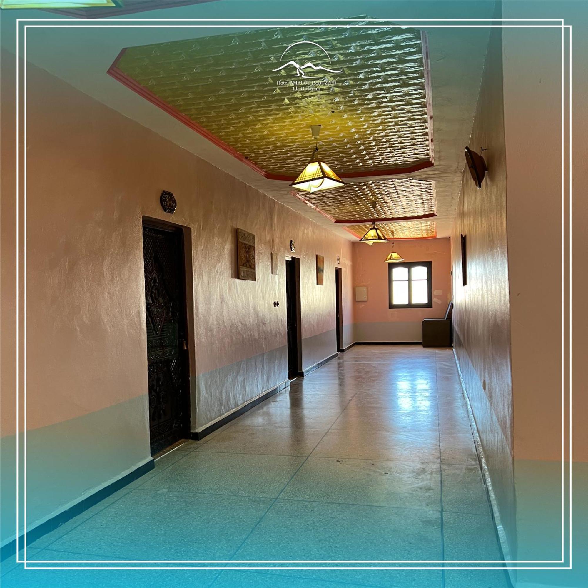 Hotel Amalou Imouzzer Ida Ou Tanane Esterno foto